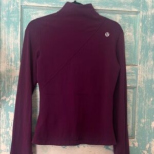 lululemon athletica rare Deep Purple zip up jacket
